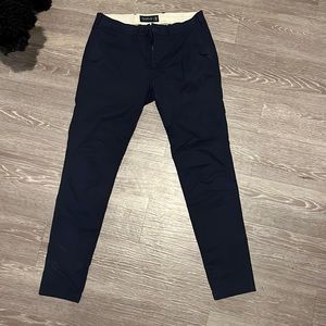 A&F Blue Dress Pants